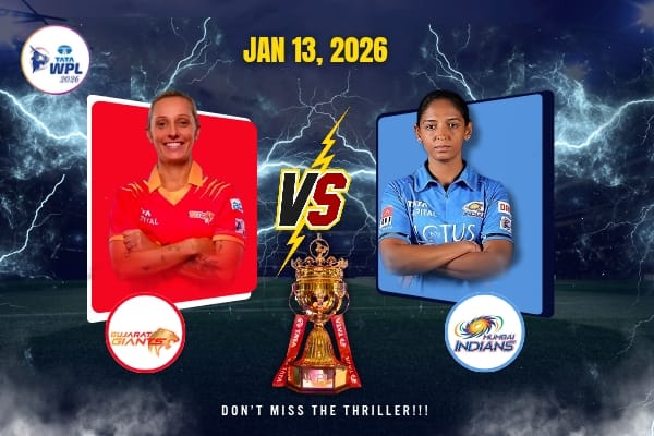 Mumbai Indians Vs Gujarat Giants
