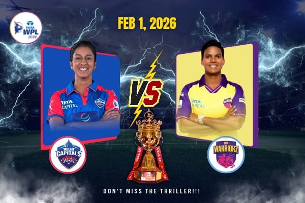 Delhi Capitals Vs UP Warriorz